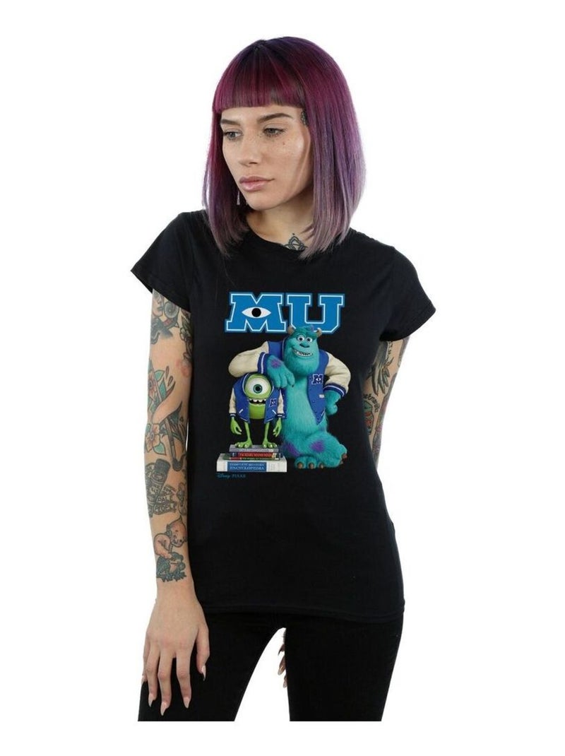 Disney - T-shirt MONSTERS UNIVERSITY Noir - Kiabi