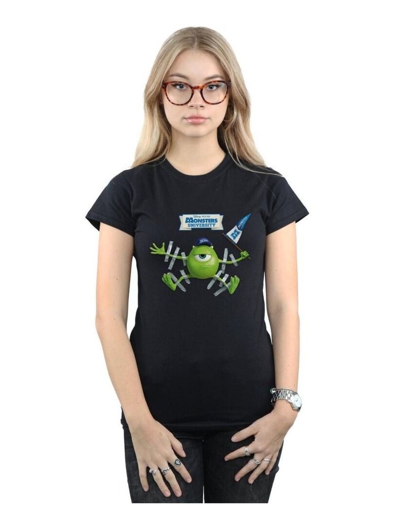 Disney - T-shirt MONSTERS UNIVERSITY Noir - Kiabi