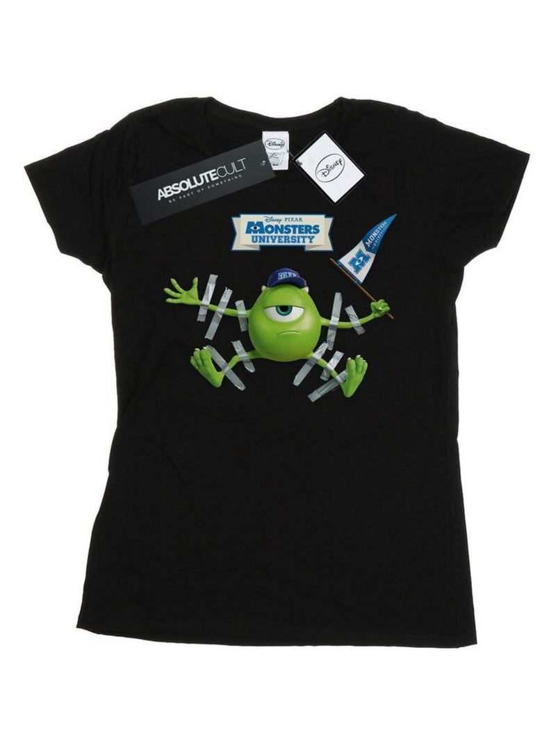 Disney - T-shirt MONSTERS UNIVERSITY Noir - Kiabi