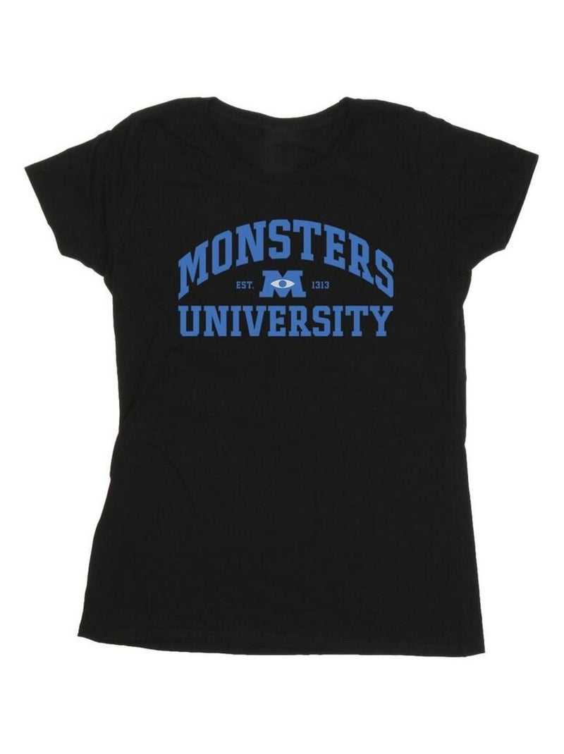 Disney - T-shirt MONSTERS UNIVERSITY Noir - Kiabi