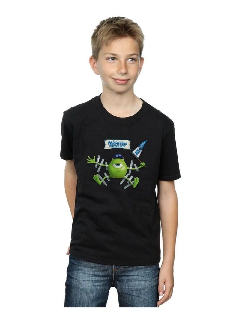 Disney - T-shirt MONSTERS UNIVERSITY Noir - Kiabi