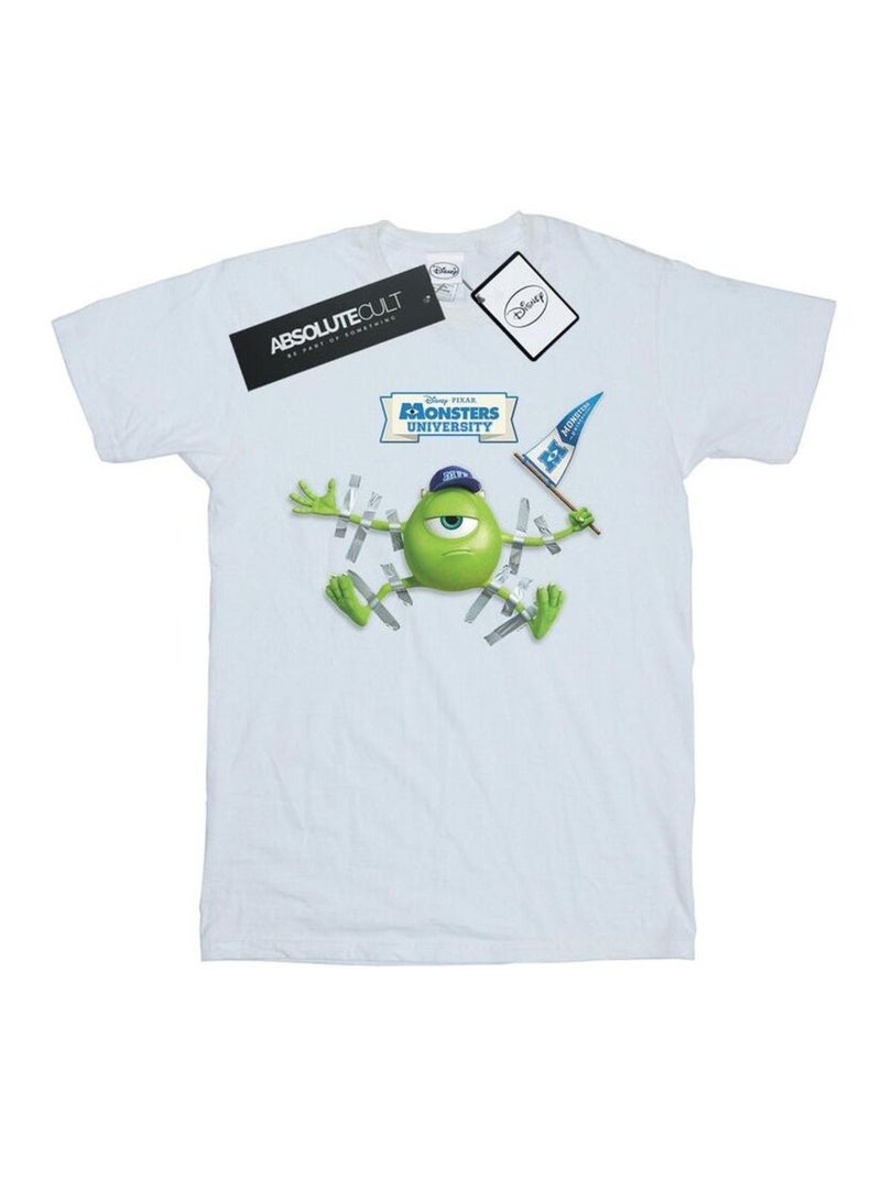 Disney - T-shirt Monstres Academy Blanc - Kiabi