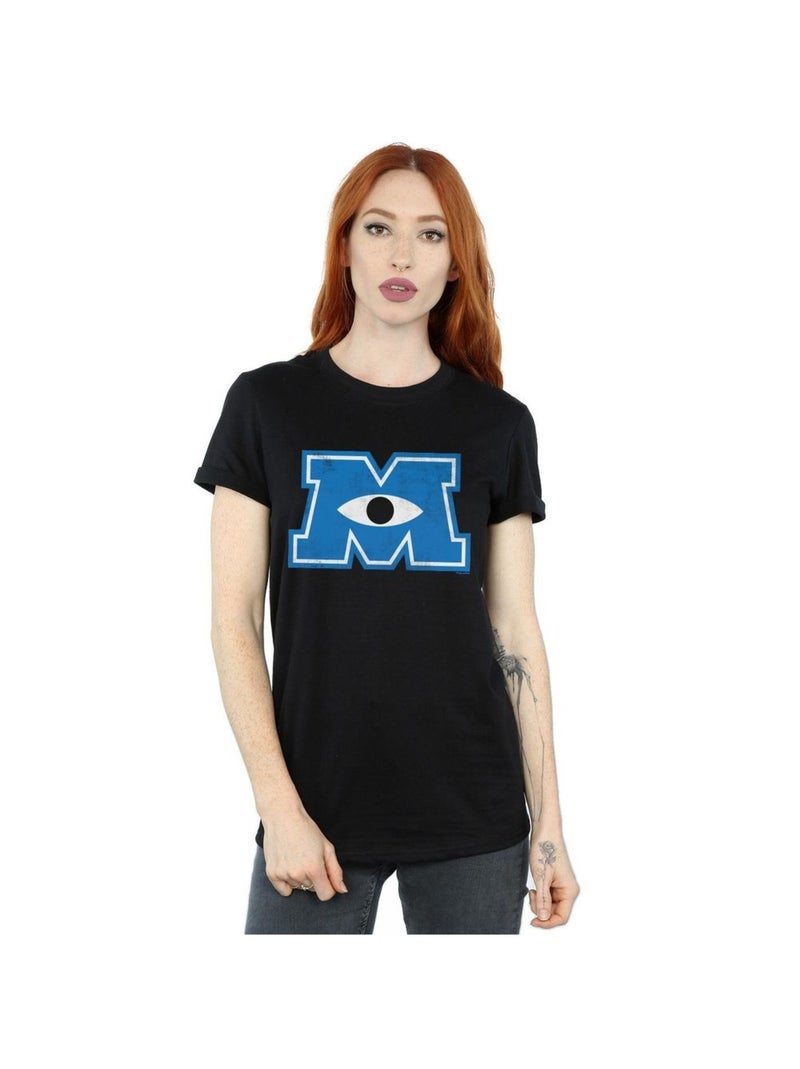 Disney - T-shirt Monstres Academy MONSTER M Noir - Kiabi