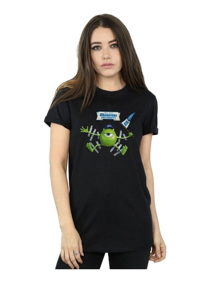 Disney - T-shirt Monstres Academy Noir - Kiabi