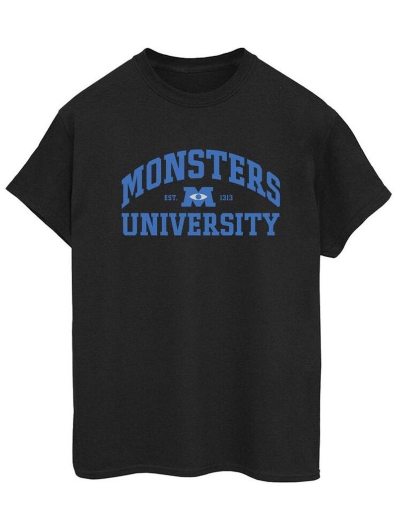 Disney - T-shirt Monstres Academy Noir - Kiabi