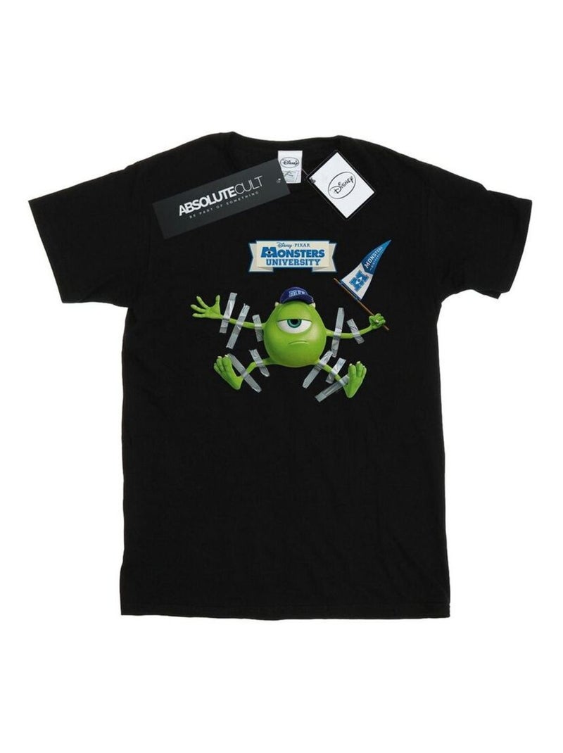 Disney - T-shirt Monstres Academy Noir - Kiabi