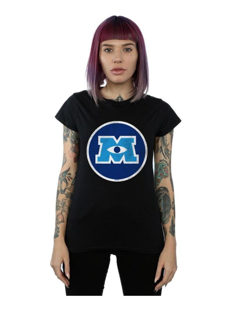 Disney - T-shirt Monstres Academy Noir - Kiabi