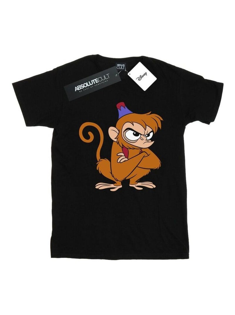 Disney - T-shirt motif Aladdin ANGRY ABU Noir - Kiabi
