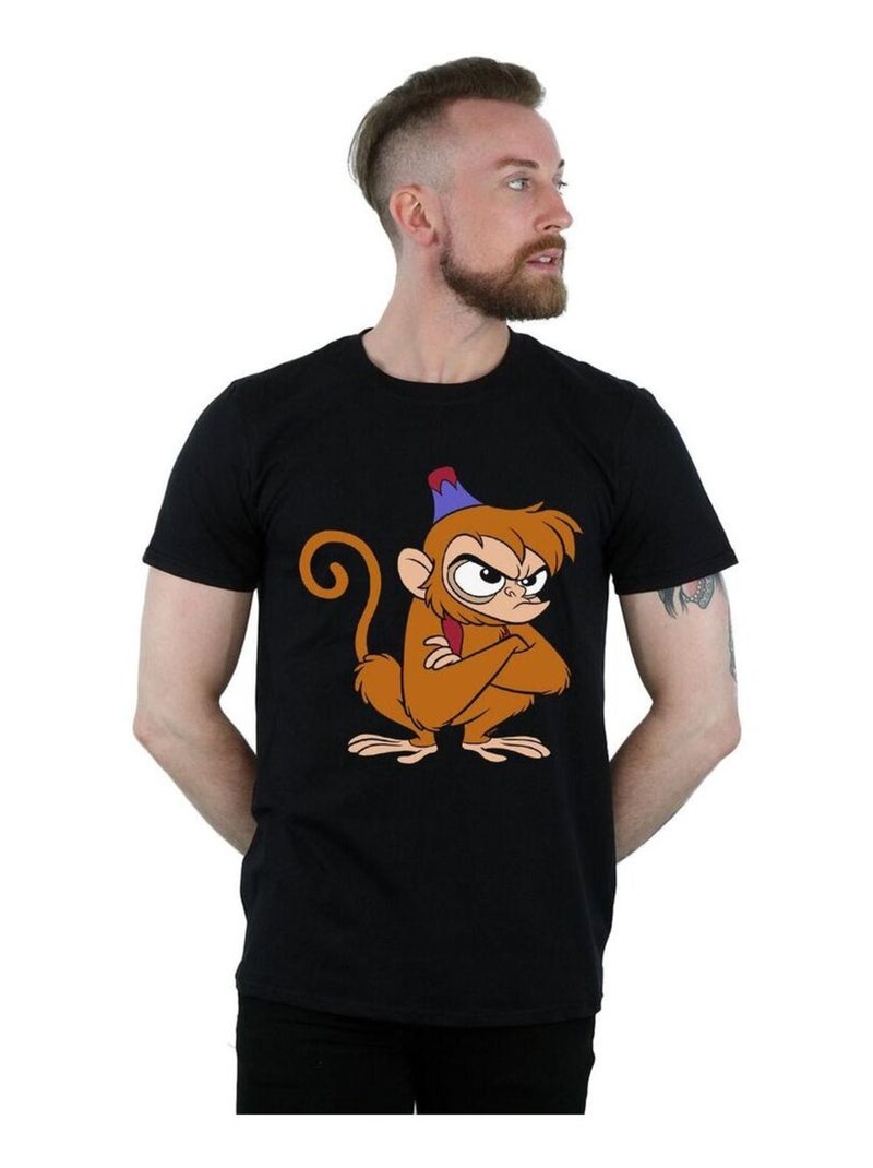 Disney - T-shirt motif Aladdin ANGRY ABU Noir - Kiabi
