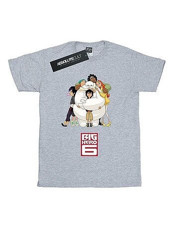 Disney - T-shirt motif Baymax motif/style Câlin BIG HERO