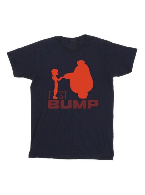 Disney - T-shirt motif Baymax motif/style Découpe de poing contre poing BIG HERO - Kiabi