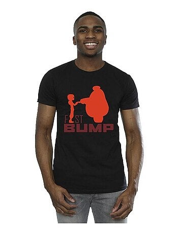 Disney - T-shirt motif Baymax motif/style Découpe de poing contre poing BIG HERO