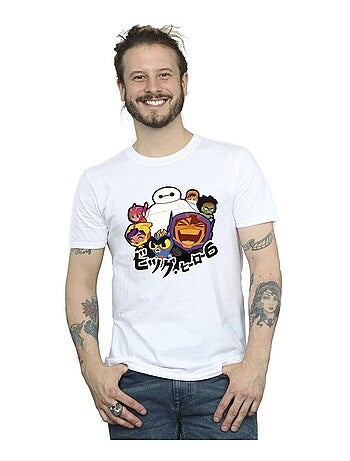 Disney - T-shirt motif Baymax motif/style Manga BIG HERO