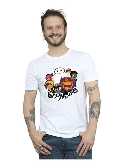 Disney - T-shirt motif Baymax motif/style Manga BIG HERO - Kiabi Disney - T-shirt motif Baymax motif/style Manga BIG HERO - Kiabi