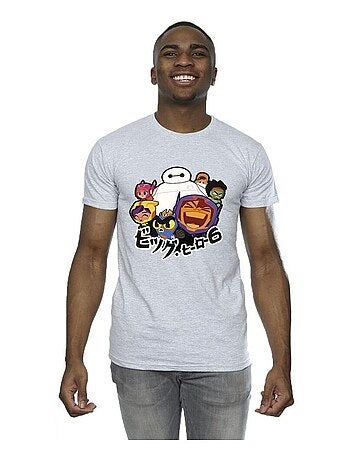 Disney - T-shirt motif Baymax motif/style Manga BIG HERO
