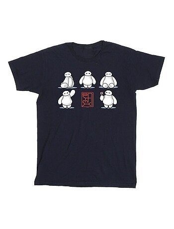 Disney - T-shirt motif Baymax motif/style Plusieurs poses BIG HERO