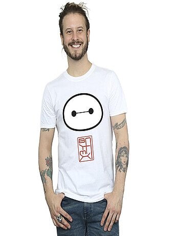 Disney - T-shirt motif Baymax motif/style Symbole BIG HERO