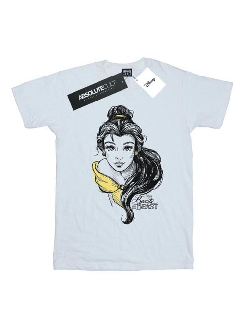 Disney - T-shirt motif Belle motif/style croquis - Kiabi Disney - T-shirt motif Belle motif/style croquis - Kiabi