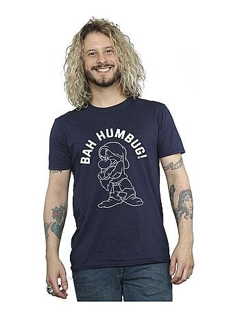 Disney - T-shirt motif Blanche-Neige et Grincheux HUMBUG