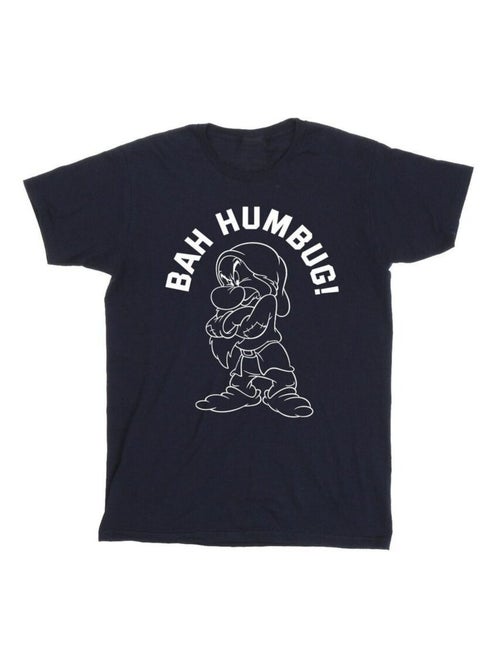 Disney - T-shirt motif Blanche-Neige et Grincheux HUMBUG - Kiabi