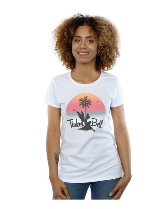 Disney - T-shirt motif Clochette motif/style coucher de soleil - Kiabi Disney - T-shirt motif Clochette motif/style coucher de soleil - Kiabi