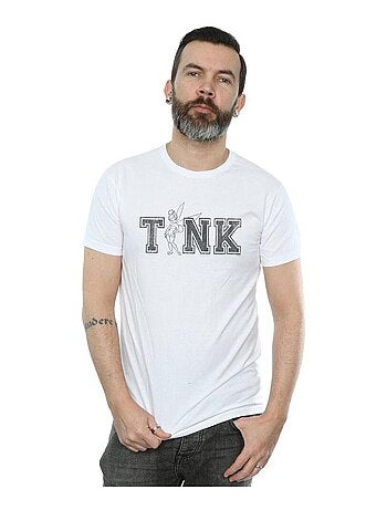 Disney - T-shirt motif Clochette motif/style Universitaire TINK