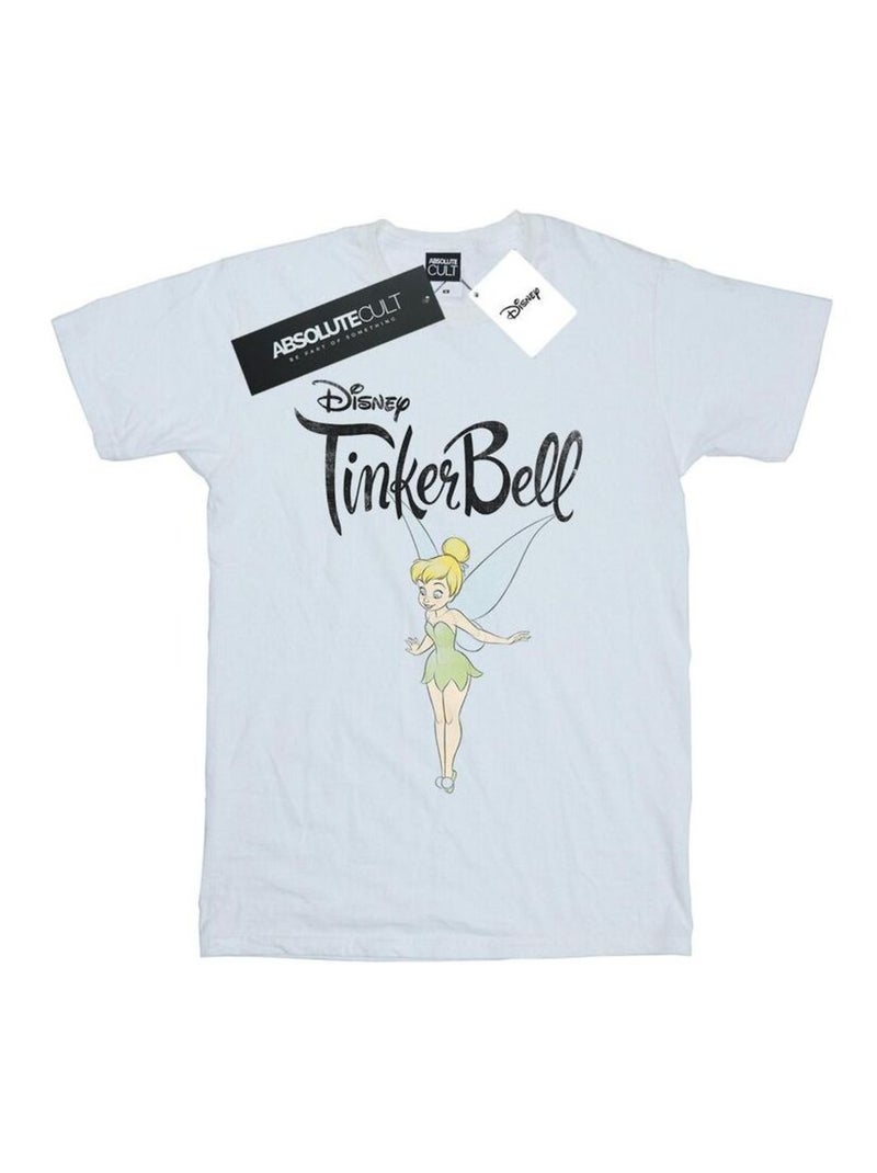 Disney - T-shirt motif Clochette TINK Blanc - Kiabi