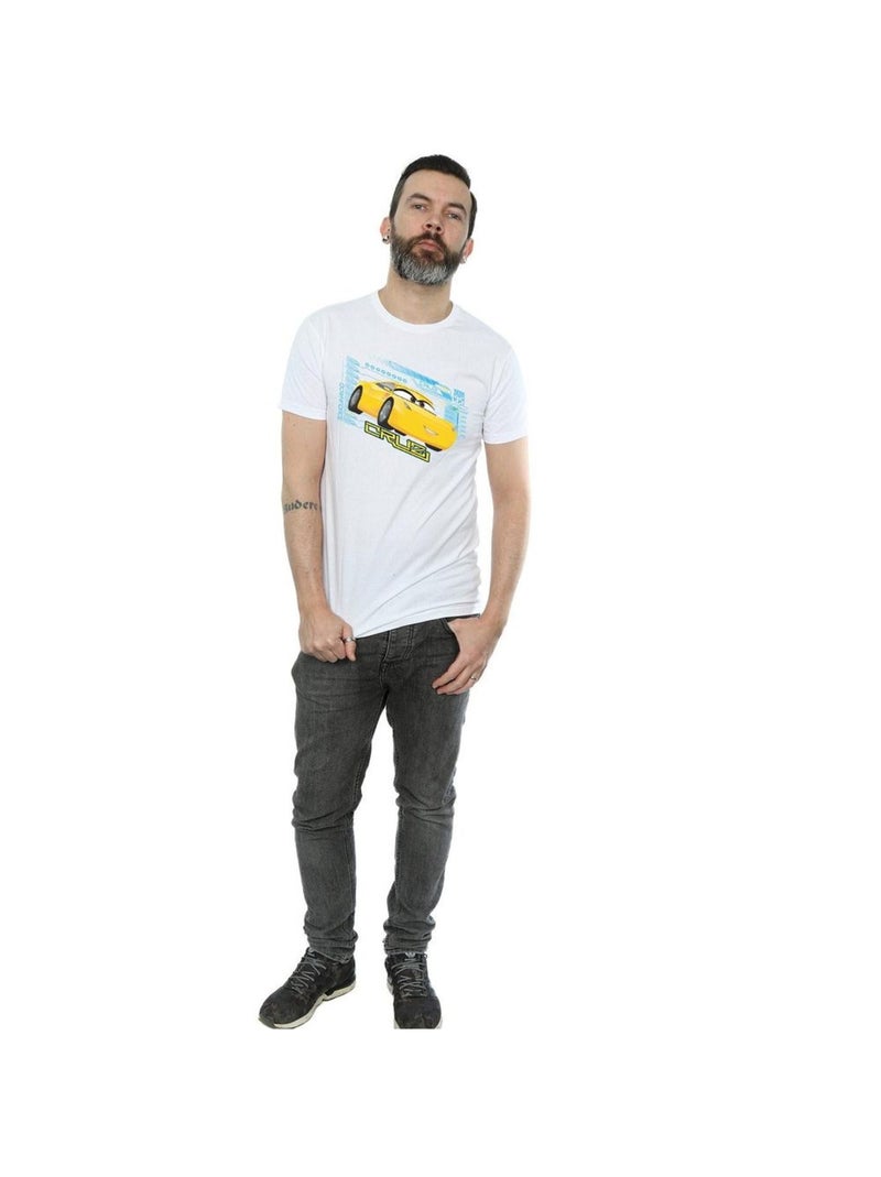 Disney - T-shirt motif Cruz Ramirez CARS Blanc - Kiabi