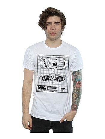 Disney - T-shirt motif Cruz Ramirez motif/style plan CARS