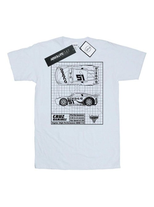 Disney - T-shirt motif Cruz Ramirez motif/style plan CARS - Kiabi