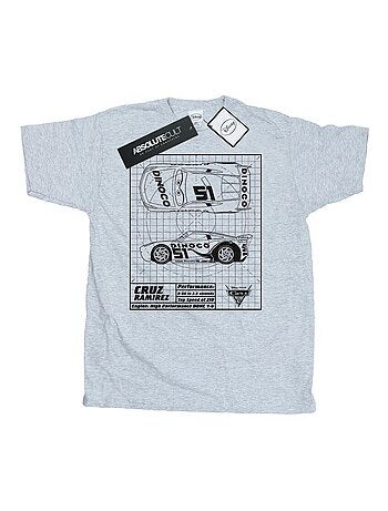 Disney - T-shirt motif Cruz Ramirez motif/style plan CARS