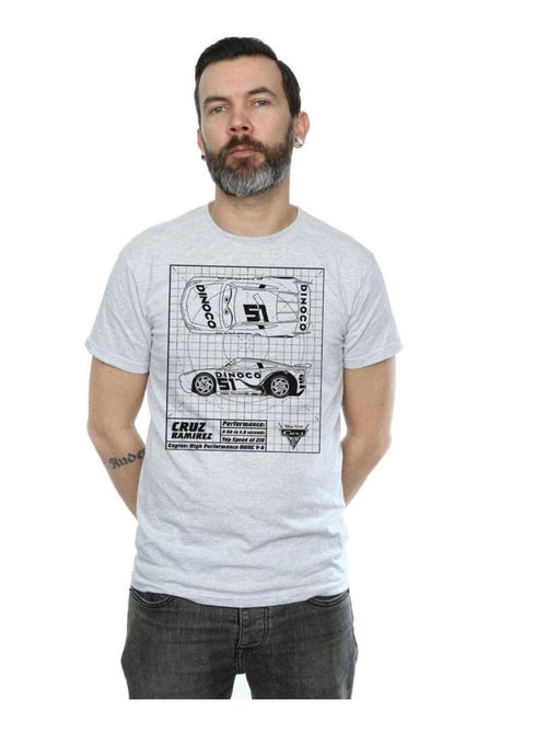 Disney - T-shirt motif Cruz Ramirez motif/style plan CARS - Kiabi