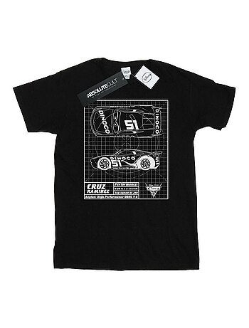 Disney - T-shirt motif Cruz Ramirez motif/style plan CARS