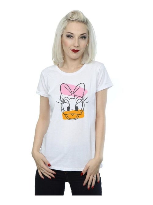 Disney - T-shirt motif Daisy Duck motif/style Tête - Kiabi
