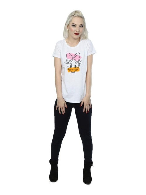 Disney - T-shirt motif Daisy Duck motif/style Tête - Kiabi