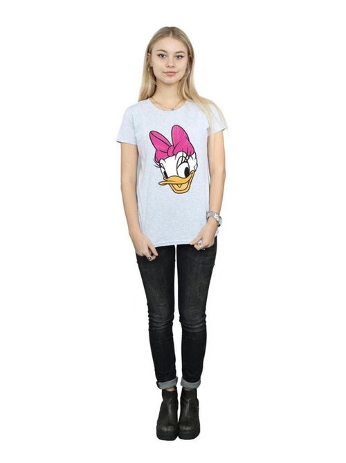 Disney - T-shirt motif Daisy Duck motif/style visages peints - Kiabi