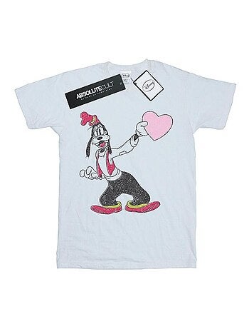 Disney - T-shirt motif Dingo motif/style Cœur