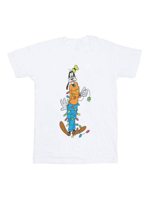 Disney - T-shirt motif Dingo motif/style Lumières de Noël - Kiabi