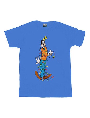Disney - T-shirt motif Dingo motif/style Lumières de Noël