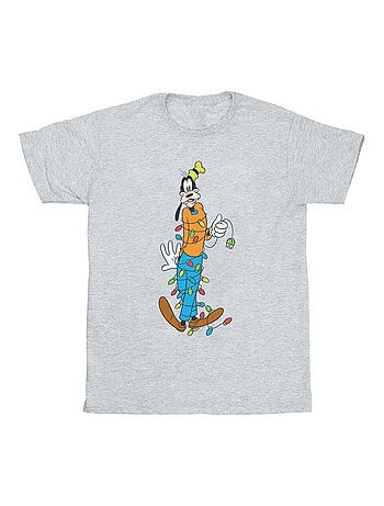Disney - T-shirt motif Dingo motif/style Lumières de Noël
