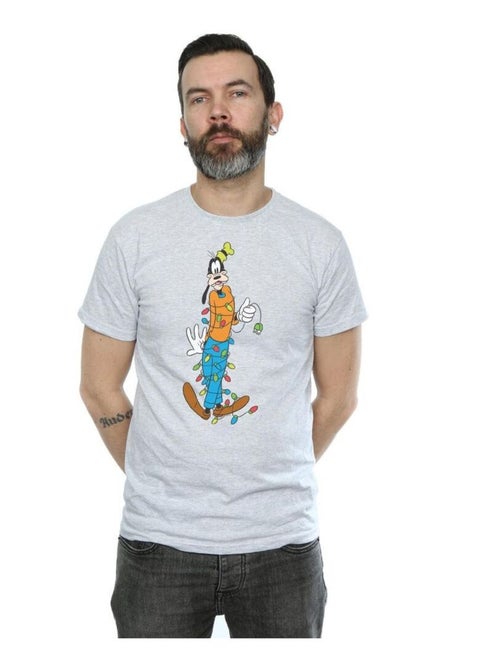 Disney - T-shirt motif Dingo motif/style Lumières de Noël - Kiabi Disney - T-shirt motif Dingo motif/style Lumières de Noël - Kiabi