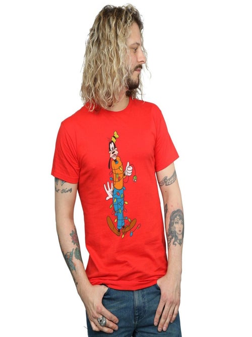Disney - T-shirt motif Dingo motif/style Lumières de Noël - Kiabi