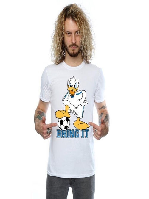 Disney - T-shirt motif Donald Duck BRING IT - Kiabi Disney - T-shirt motif Donald Duck BRING IT - Kiabi