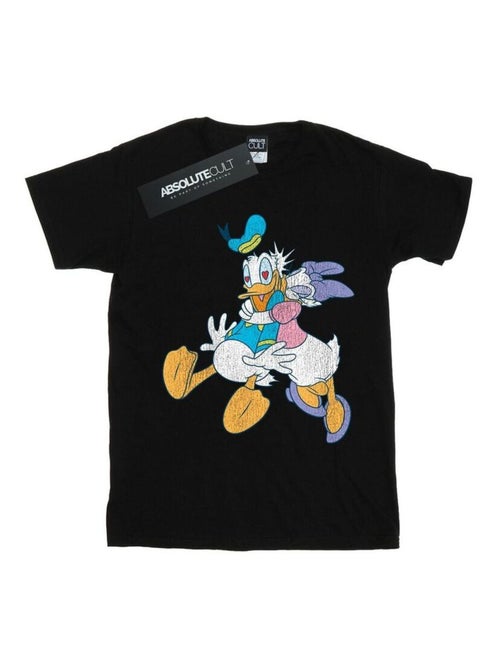 Disney - T-shirt motif Donald Duck motif/style bisou - Kiabi