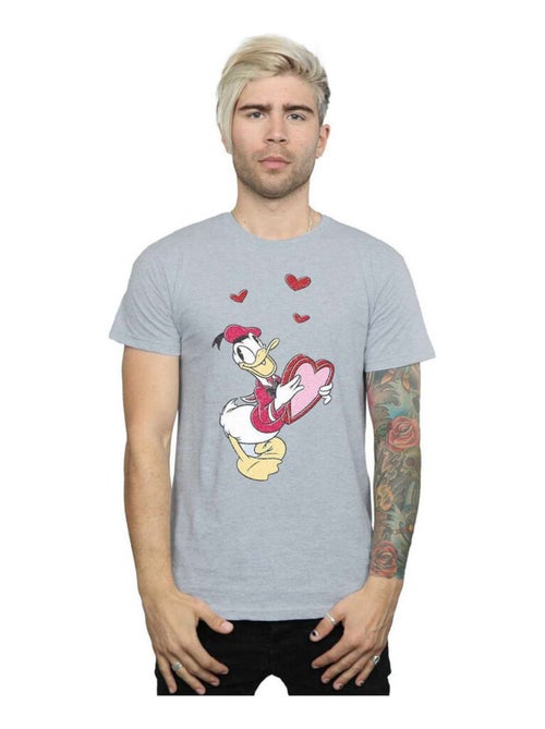 Disney - T-shirt motif Donald Duck motif/style Cœur - Kiabi