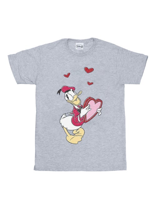 Disney - T-shirt motif Donald Duck motif/style Cœur - Kiabi