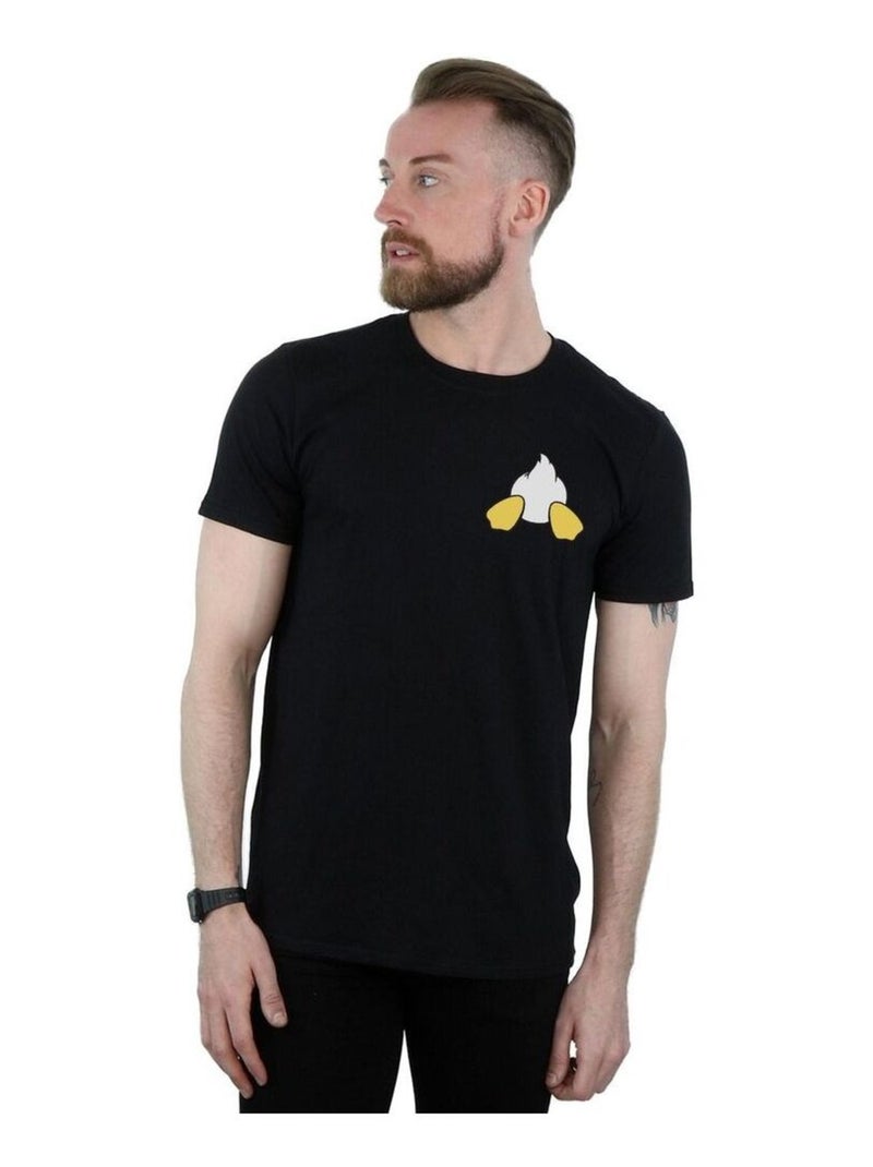 Disney - T-shirt motif Donald Duck motif/style Inversé Noir - Kiabi