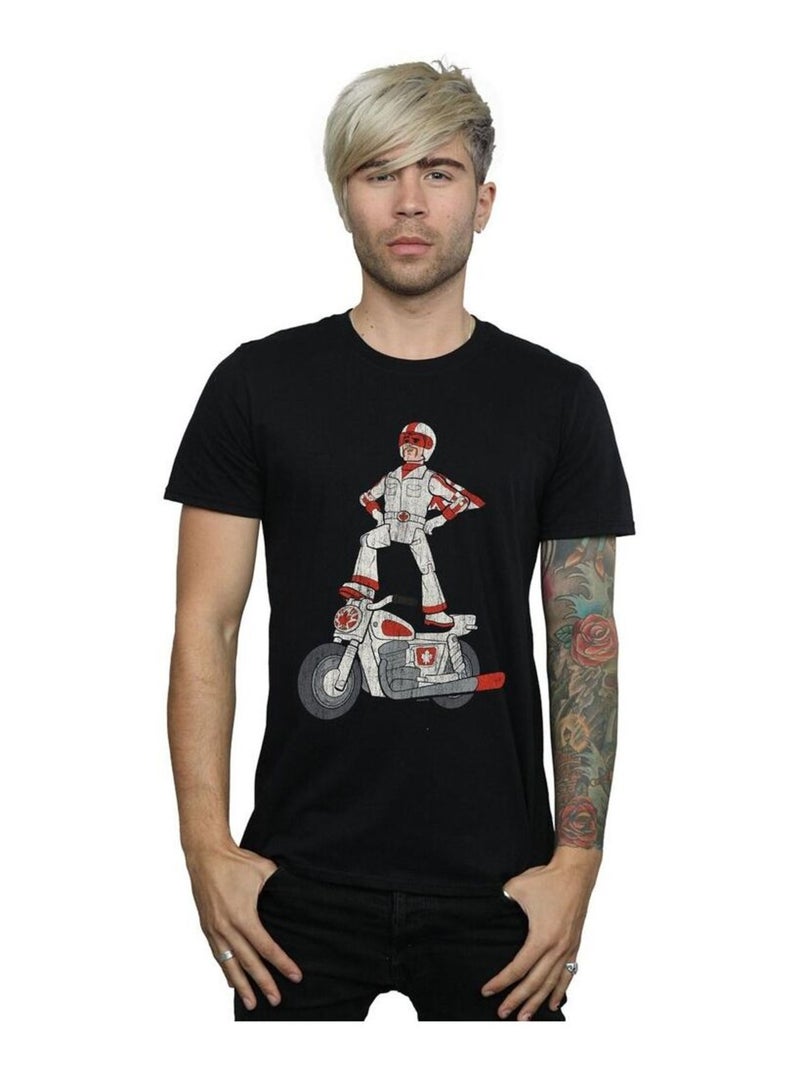 Disney - T-shirt motif Duke Caboom motif/style Pose Noir - Kiabi