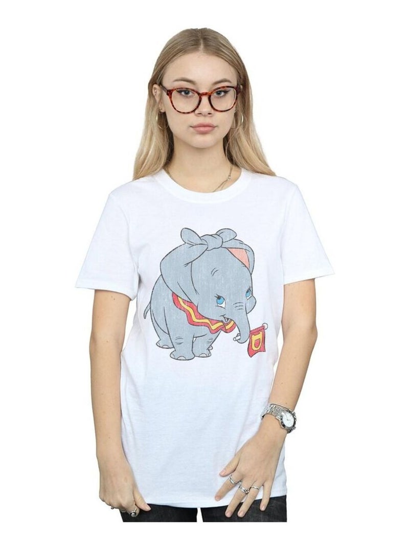 Disney - T-shirt motif Dumbo motif/style classique TIED UP EARS Blanc - Kiabi