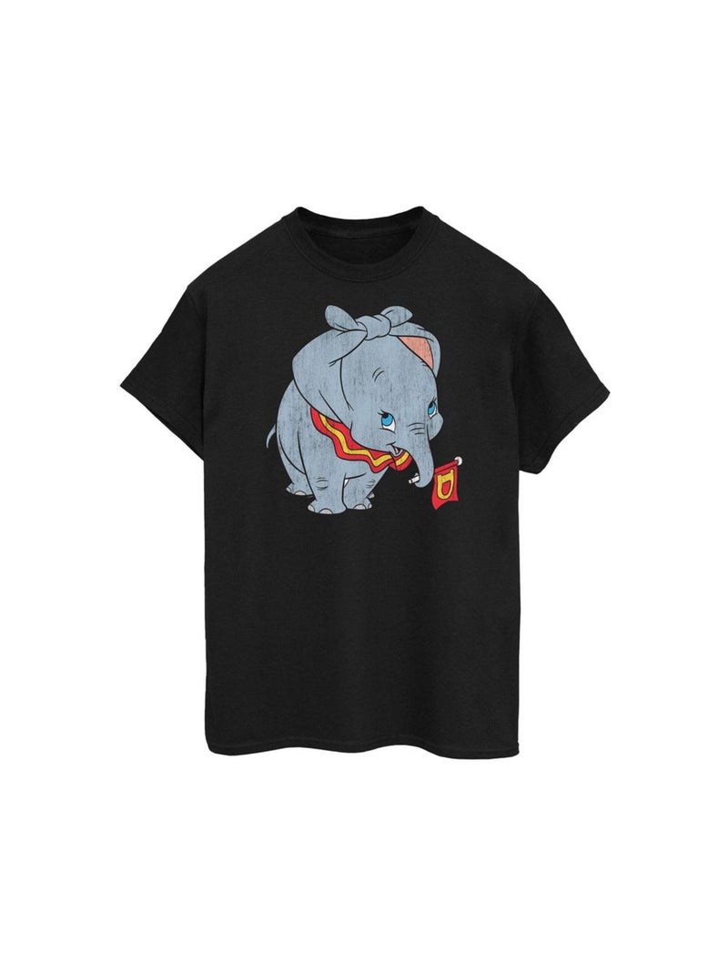 Disney - T-shirt motif Dumbo motif/style classique TIED UP EARS Noir - Kiabi